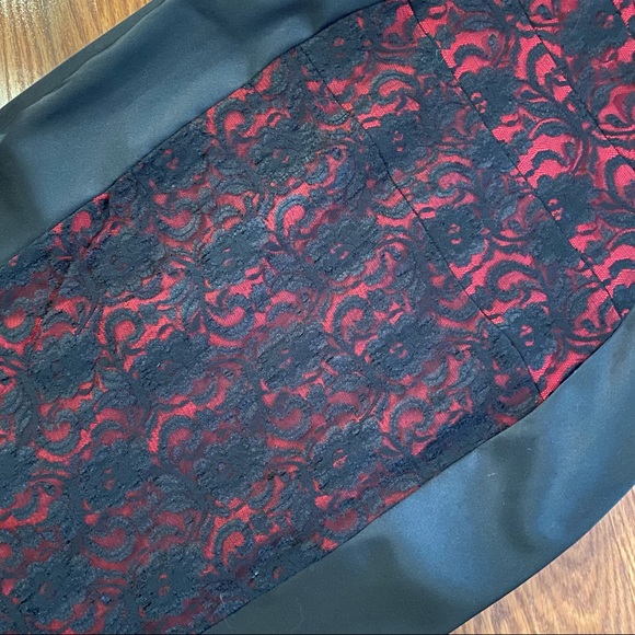 Vintage Y2K Lace Satin Slip Dress Lingerie Dress Cap Sleeve Sweetheart Dress - Picture 11 of 12